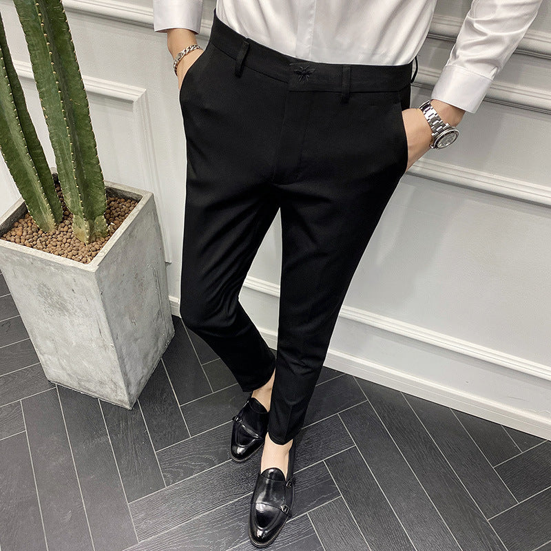 Slim-fit Men's Casual Trousers