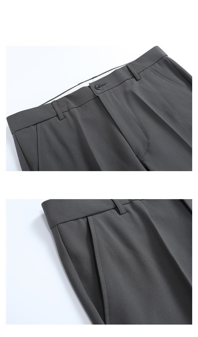 Loose Straight Pencil Trousers