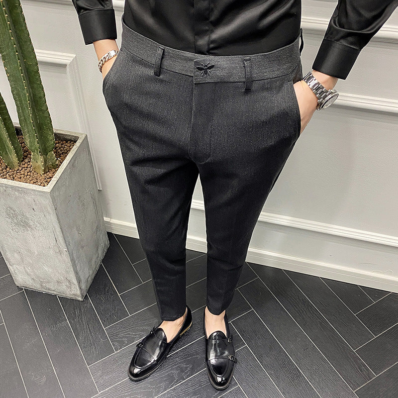 Slim-fit Men's Casual Trousers