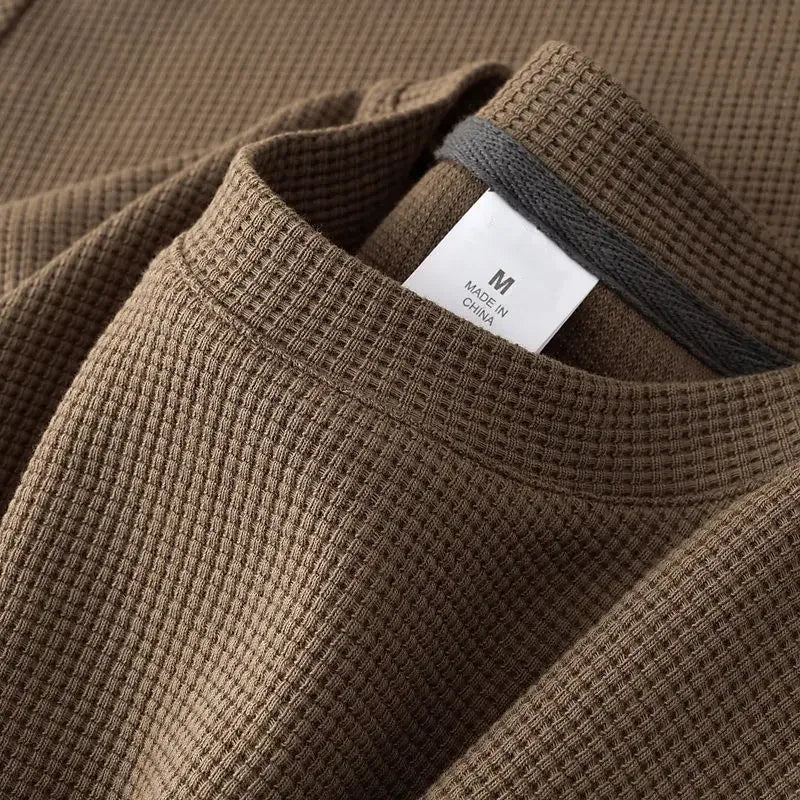 Waffle Round Neck