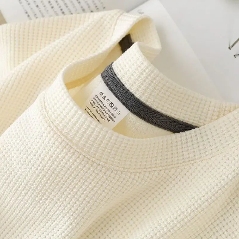Waffle Round Neck