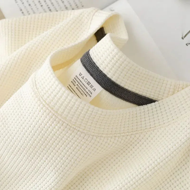 Waffle Round Neck