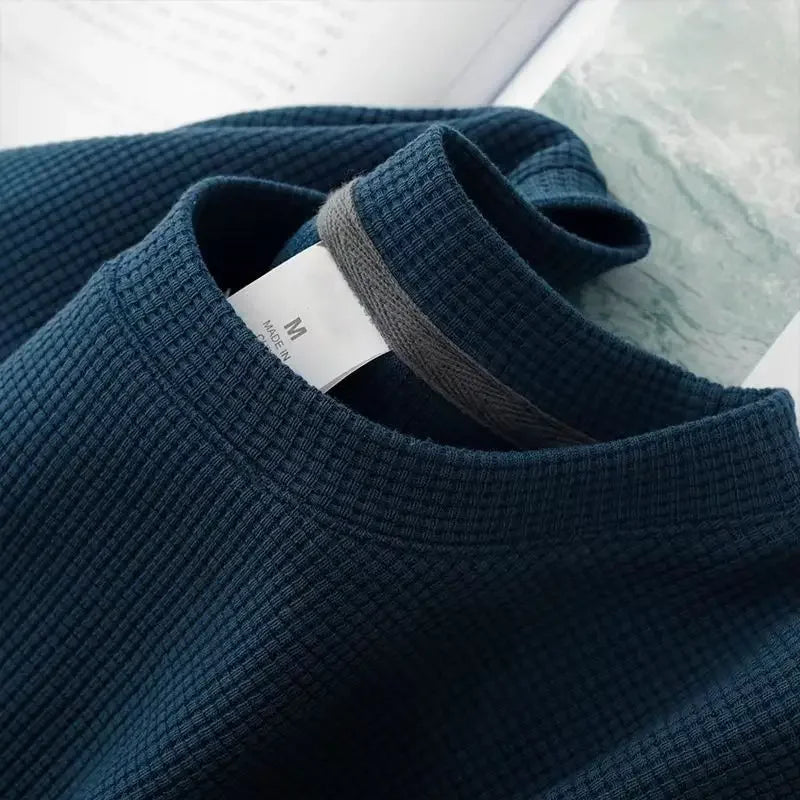 Waffle Round Neck