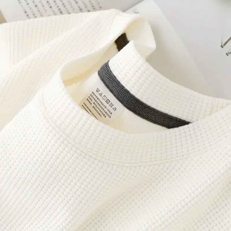 Waffle Round Neck
