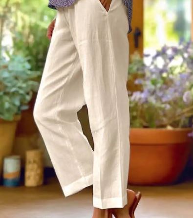 Casual Pants Straight-leg Trousers